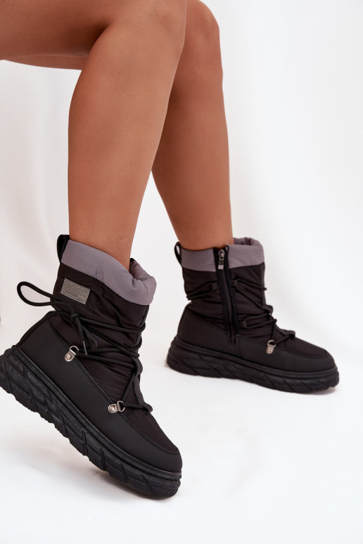 nööpidega lumesaapad   Lee Cooper LCJ-25-44-3930 Must