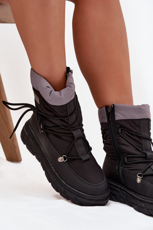 nööpidega lumesaapad   Lee Cooper LCJ-25-44-3930 Must