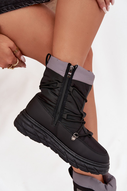 nööpidega lumesaapad   Lee Cooper LCJ-25-44-3930 Must