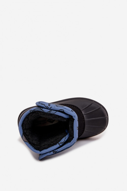 nööpidega lumesaapad Laste jalanõud krõpsudega kinnitatav Lee Cooper LCJ-25-10-3774 Sinist värvi nööpidega lumesaapad Laste jalanõud krõpsudega kinnitatav Lee Cooper LCJ-25-10-3774 Sinist värvi