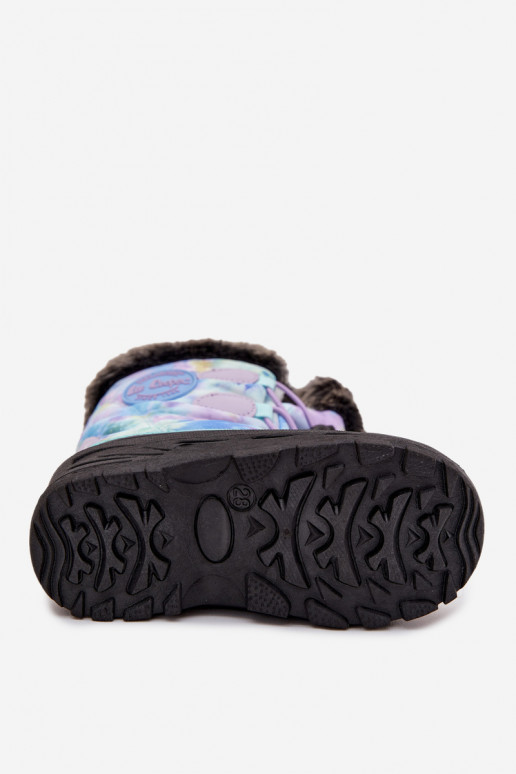 nööpidega lumesaapad Laste jalanõud Laste karusnahaga I Ściągaczem Lee Cooper LCJ-25-10-3778 Violetne värv nööpidega lumesaapad Laste jalanõud Laste karusnahaga I Ściągaczem Lee Cooper LCJ-25-10-3778 Violetne värv