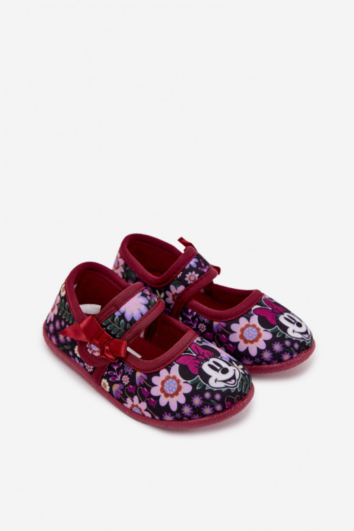 Tüdrukute MINNIE MOUSE Nomi bordo sussid-baletid