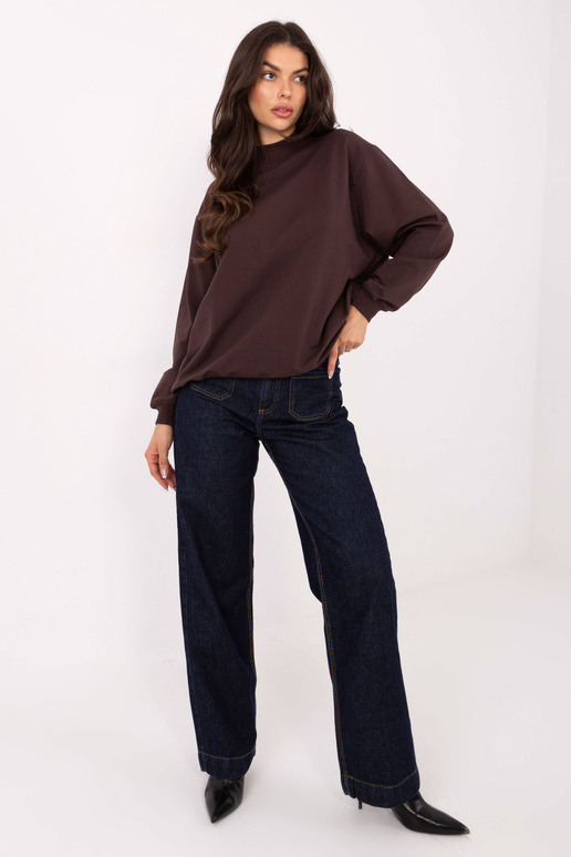 Tumepruun bomberjakk