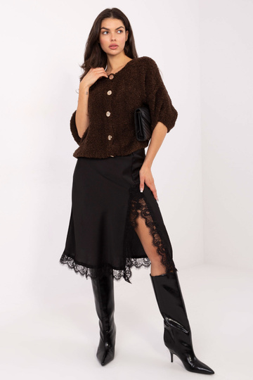 Tumepruun IT kampsun