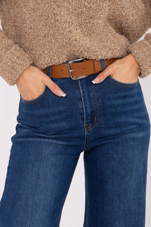 Tumesinine teksapüksid