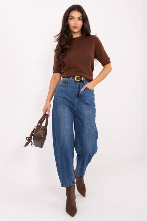 Tumesinine teksapüksid