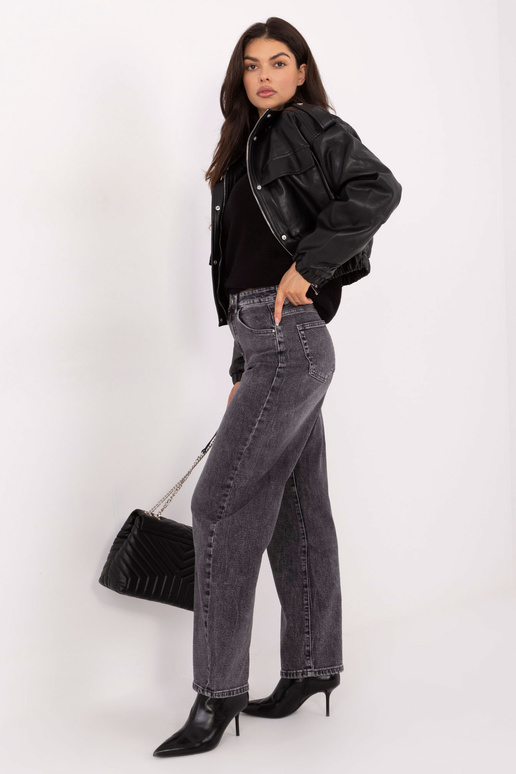 Tumehallid teksapüksid