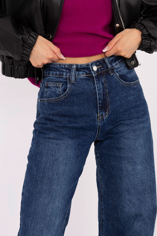 Tumesinine teksapüksid