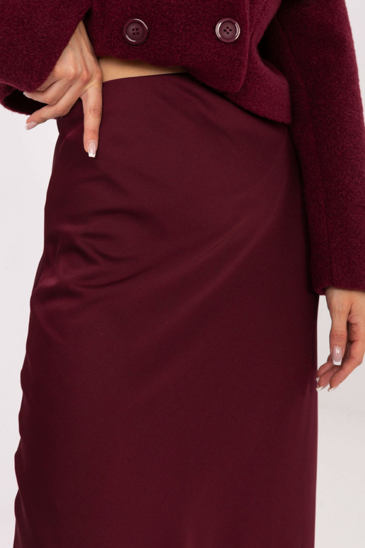 Seelik tumepunase bordo toonis