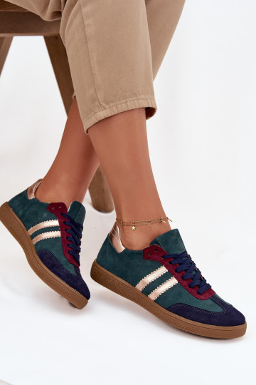 Zazoo N1068 seemisnakhsed   tüüpi jalanõud  Butelkowa Zieleń