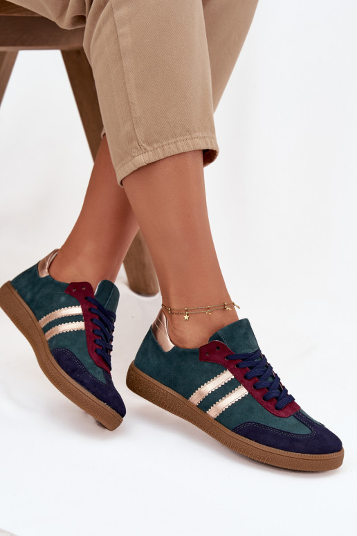 Zazoo N1068 seemisnakhsed   tüüpi jalanõud  Butelkowa Zieleń