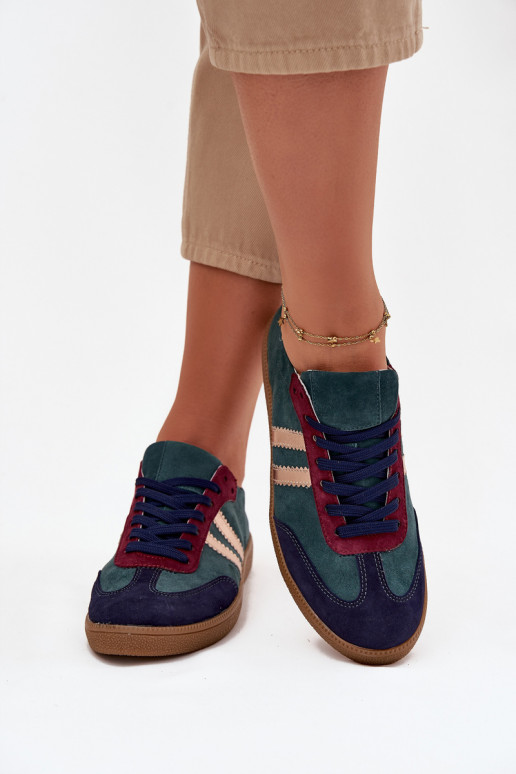 Zazoo N1068 seemisnakhsed   tüüpi jalanõud  Butelkowa Zieleń