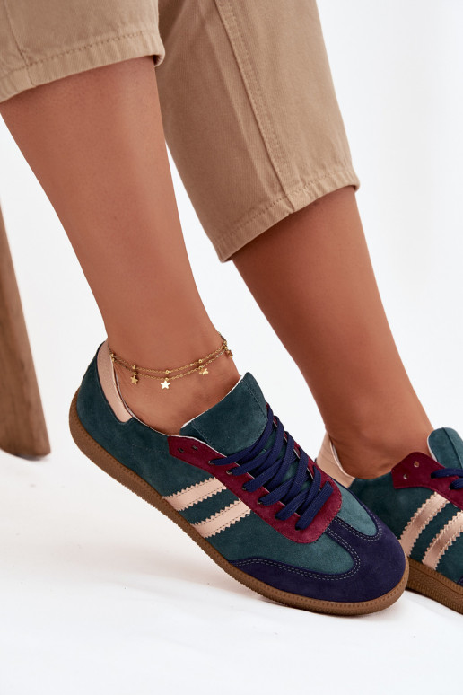 Zazoo N1068 seemisnakhsed   tüüpi jalanõud  Butelkowa Zieleń