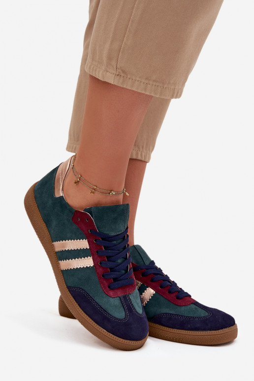 Zazoo N1068 seemisnakhsed   tüüpi jalanõud  Butelkowa Zieleń