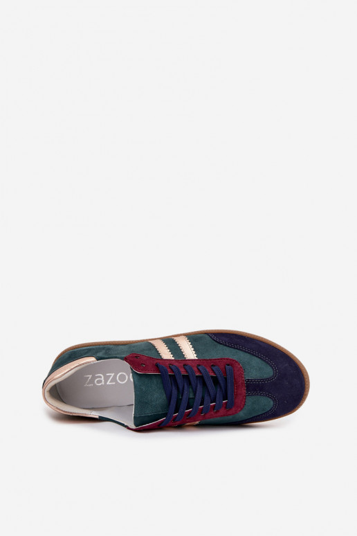 Zazoo N1068 seemisnakhsed   tüüpi jalanõud  Butelkowa Zieleń