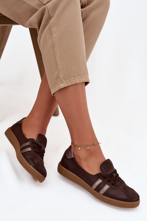   seemisnakhsed jalatsid  Typu Barefoot Zazoo N1341 Czekoladowe