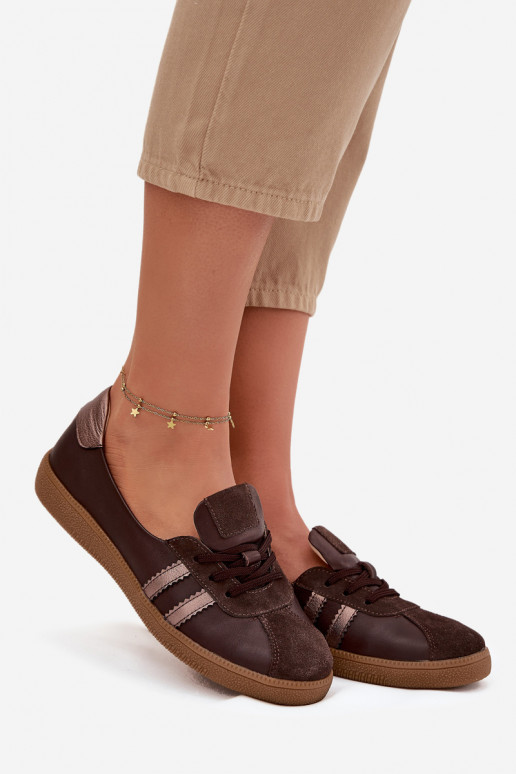   seemisnakhsed jalatsid  Typu Barefoot Zazoo N1341 Czekoladowe