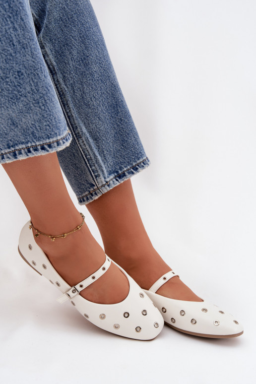 Baleriinad  Ze Hõbedat värvimi Elementami valget värvi Marivon