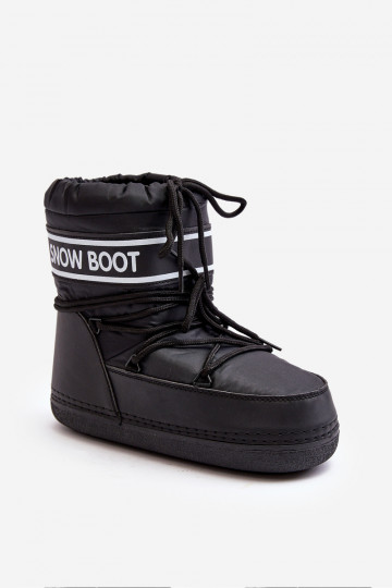  Nööritavad talvesaapad Must Soia