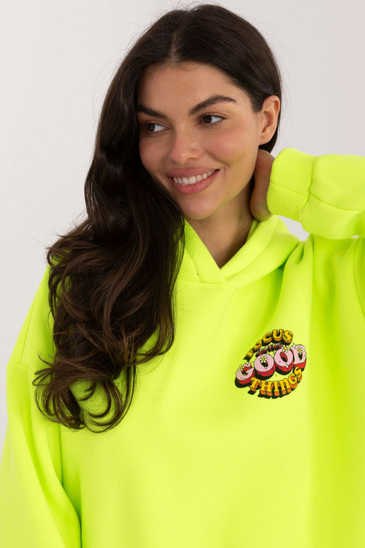 Fluorestseeruv kollane jakk