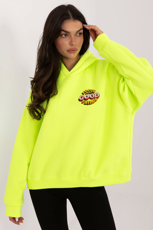 Fluorestseeruv kollane jakk