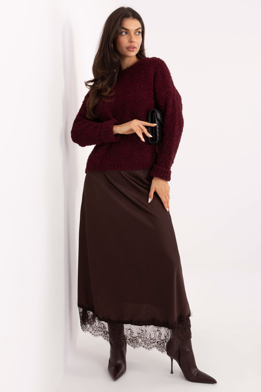 Bordoopunane kampsun MI