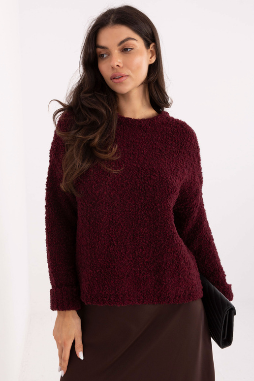 Bordoopunane kampsun MI