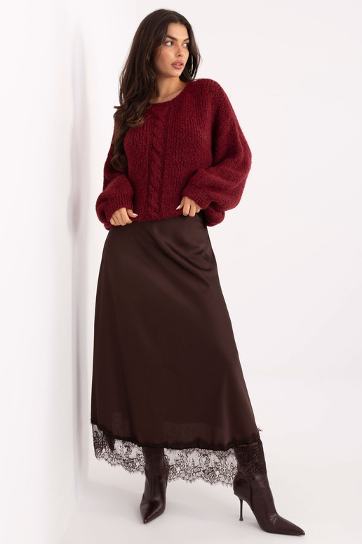 Bordoopunane kampsun