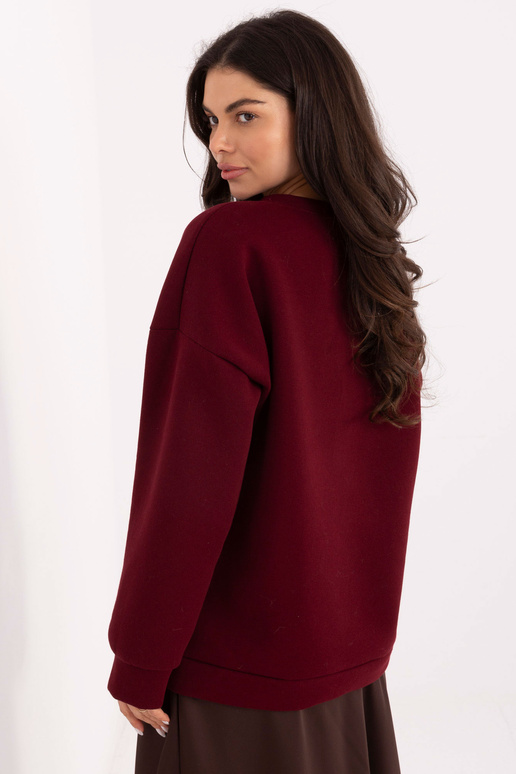 Bordoopunane kampsun MI