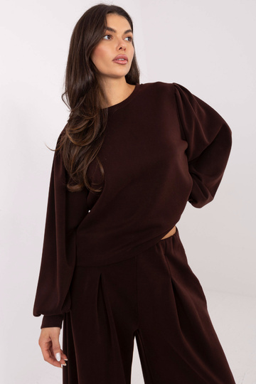 Tumepruunid püksid 2