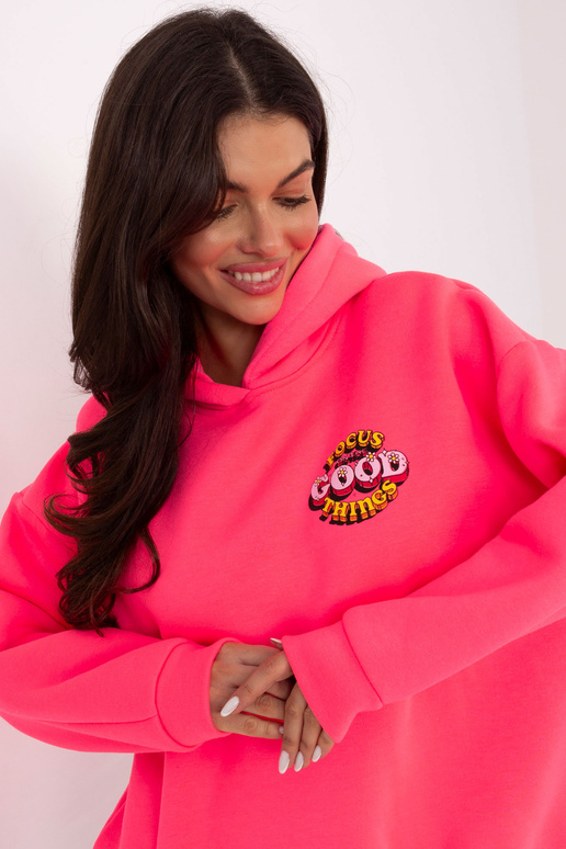 Fluorestseeriv roosa pluus