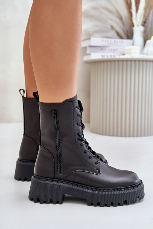   voodriga saapad  Big Star OO274A387 Must