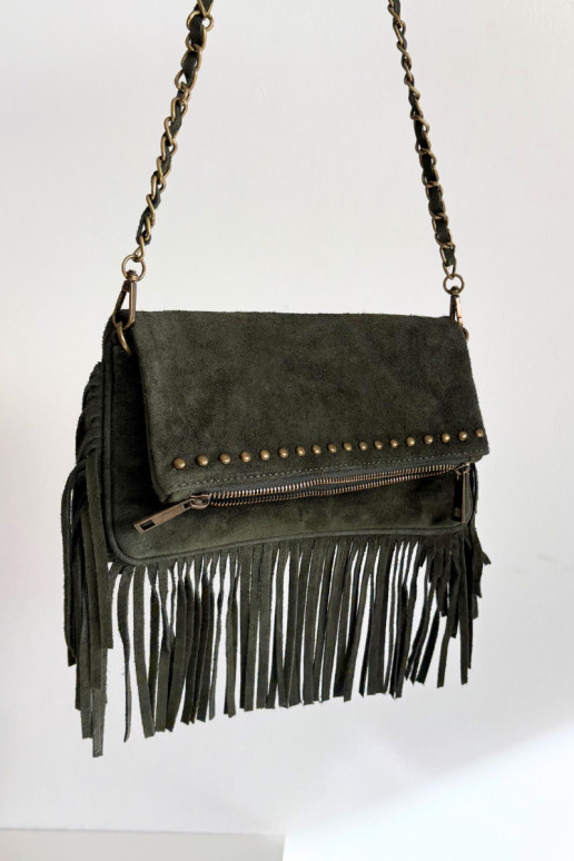 Zamszowa Käekott narmastega  zielona Narella