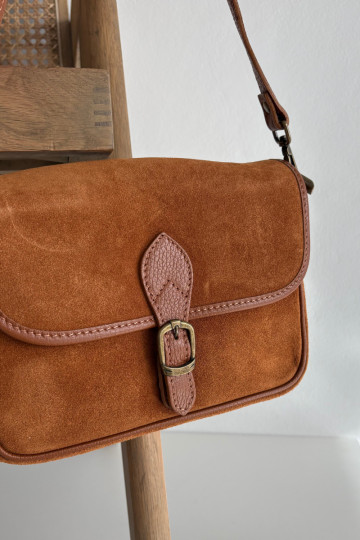 Skórzana Zamszowa Käekott  pruunid värvi Norla