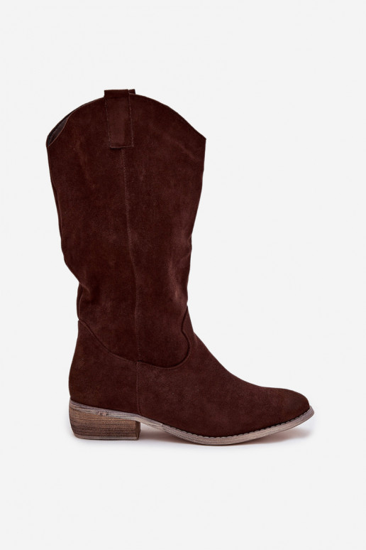 pika säärega saapad   Z u Czekoladowe Cherrie