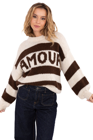 Kampsun ecru värvi 2