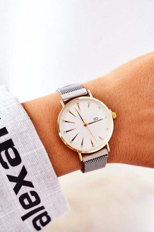 Naiste käekell  Mesh Giorgio&Dario halli-Kuldset värvi