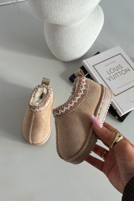 Laste lumesaapad tikandiga Prina, liivakarva