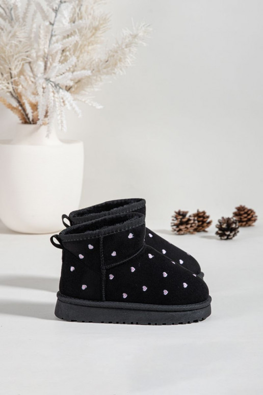 nööpidega lumesaapad Laste jalanõud  Must Gracina