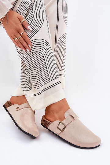 Sussid ChodakI  i platvormiga neetide ja pandlaga beeži värvi Selio