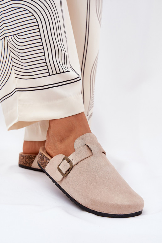 Sussid ChodakI  i platvormiga neetide ja pandlaga beeži värvi Selio