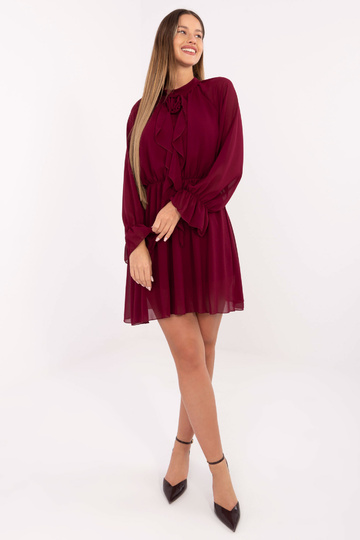 Bordoopunane kleit 2