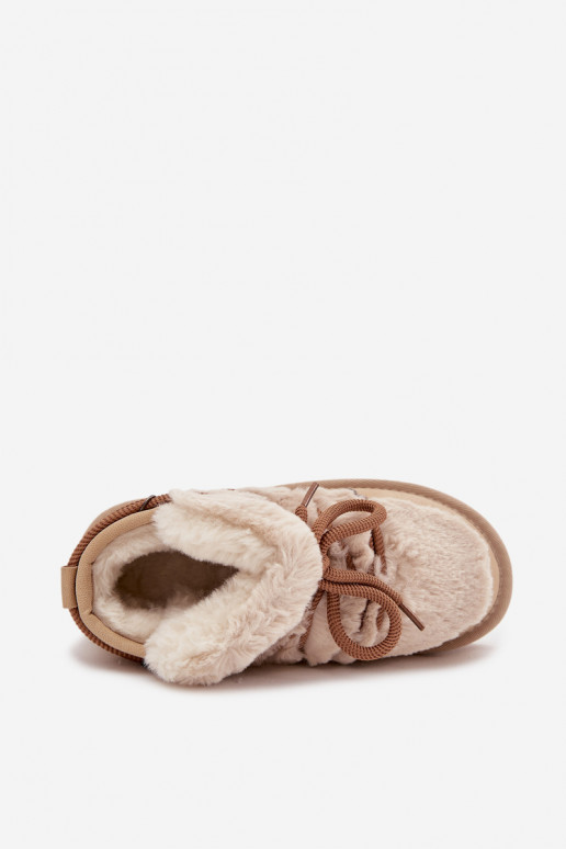 Liivakarva laste noorte lumesaapad karusnahaga D.Franklin DFSH370011