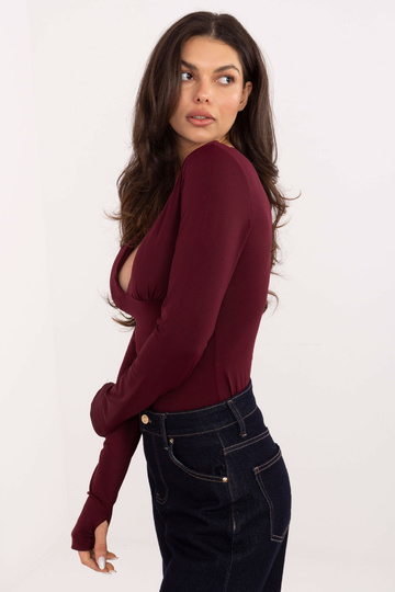 Bordo värvi T-särk IT