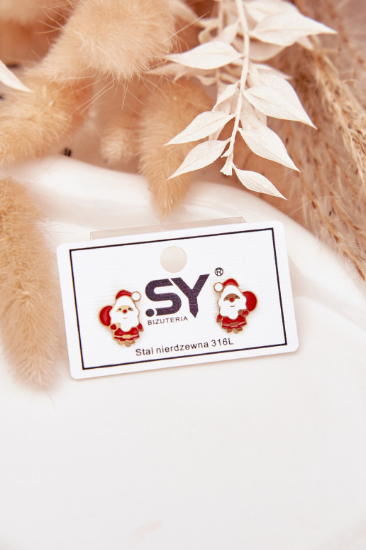 saapad koos stiilsete detailidegai Santa Clause roostevabast terasest