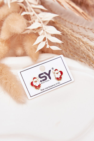 saapad koos stiilsete detailidegai Santa Clause roostevabast terasest 2