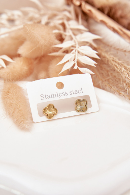 saapad koos stiilsete detailidegai roostevabast terasest Kuldset värvi