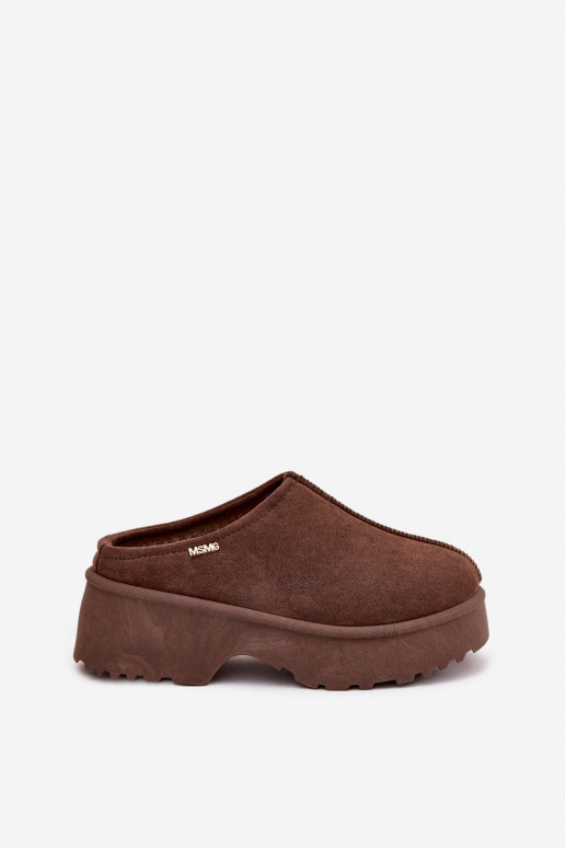 nööpidega lumesaapad  platvormiga pruunid värvi Yrenna