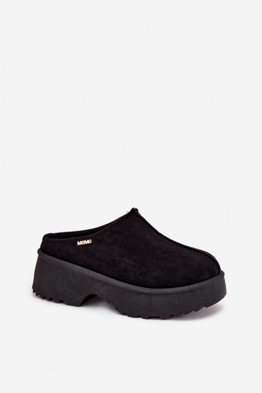 nööpidega lumesaapad  platvormiga Must Yrenna