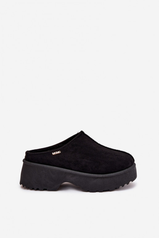 nööpidega lumesaapad  platvormiga Must Yrenna